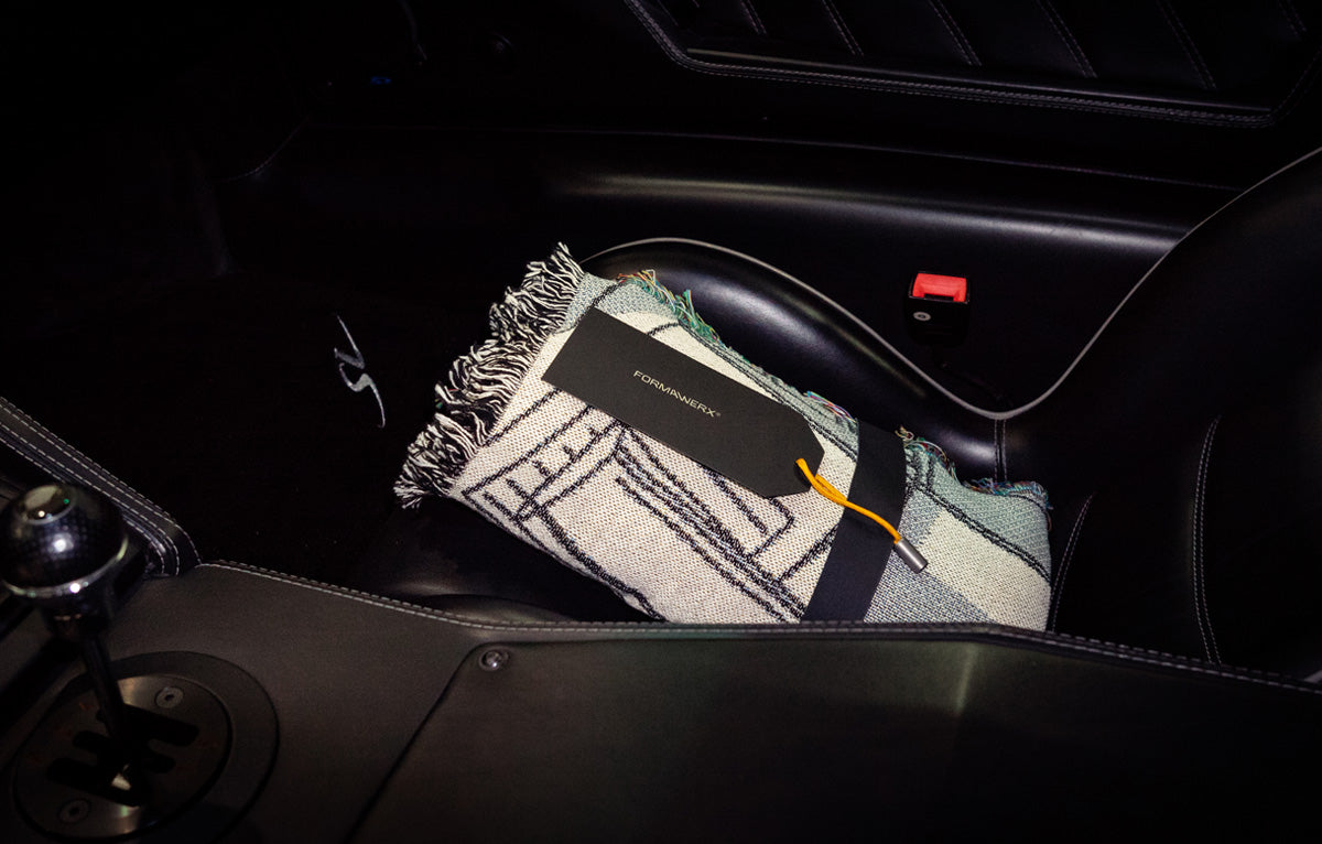 Jacquard Art Throw Ø1