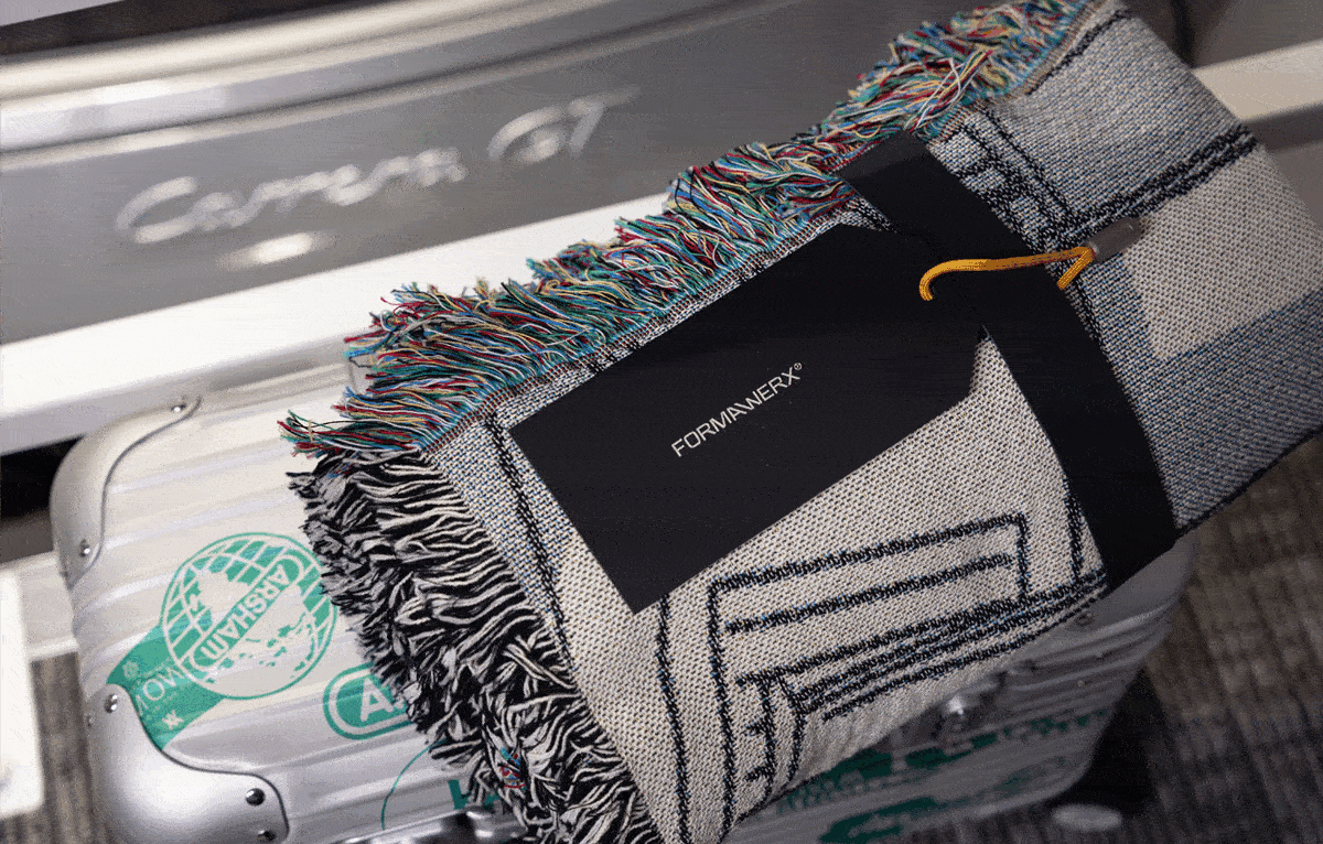 Jacquard Art Throw Ø1