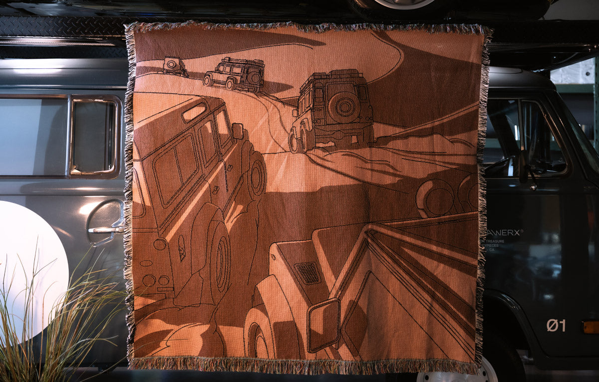 Jacquard Art Throw Ø2