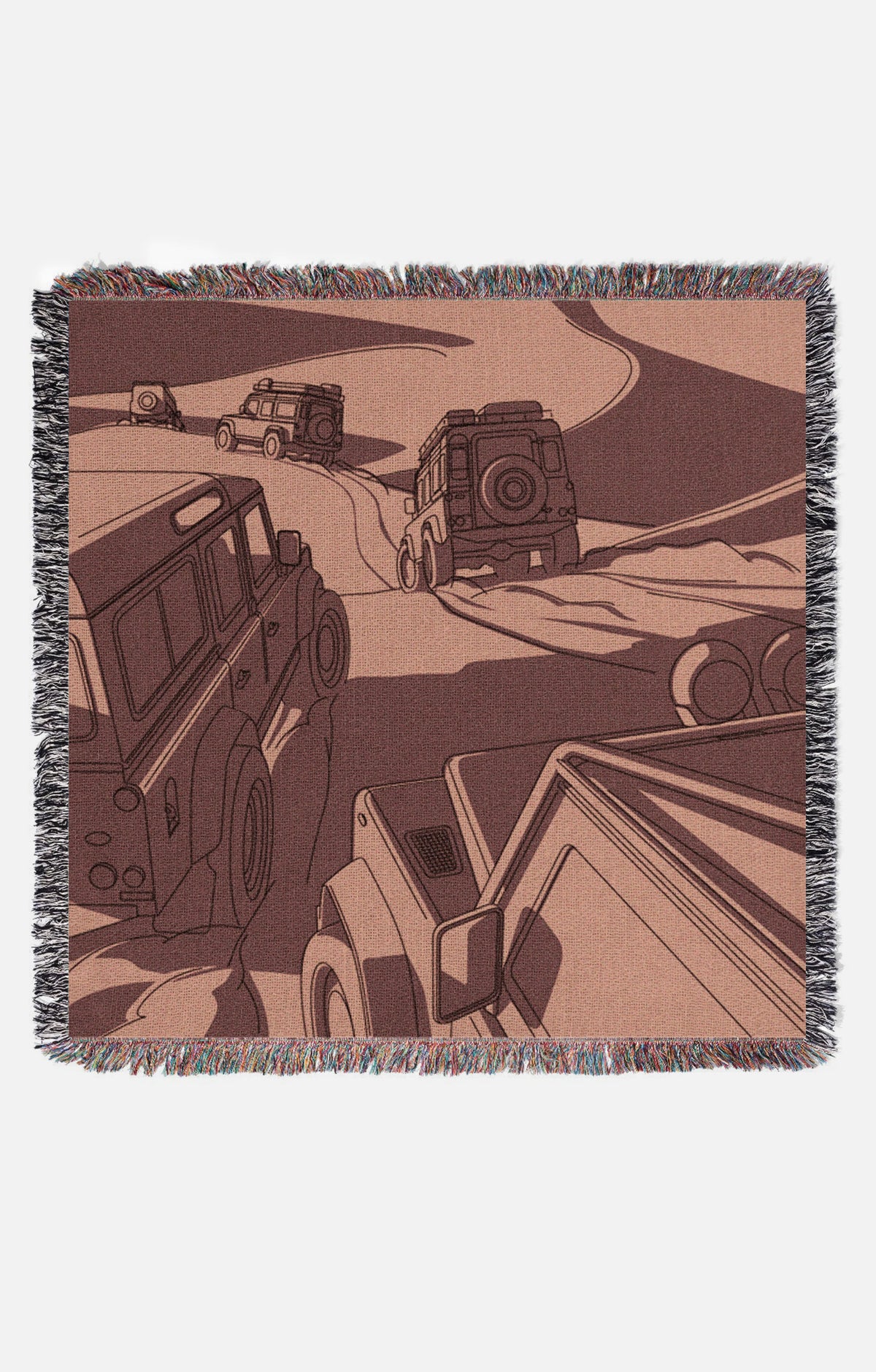 Jacquard Art Throw Ø2