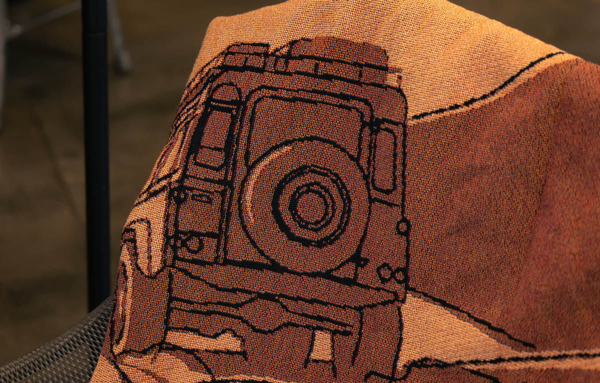 Jacquard Art Throw Ø2