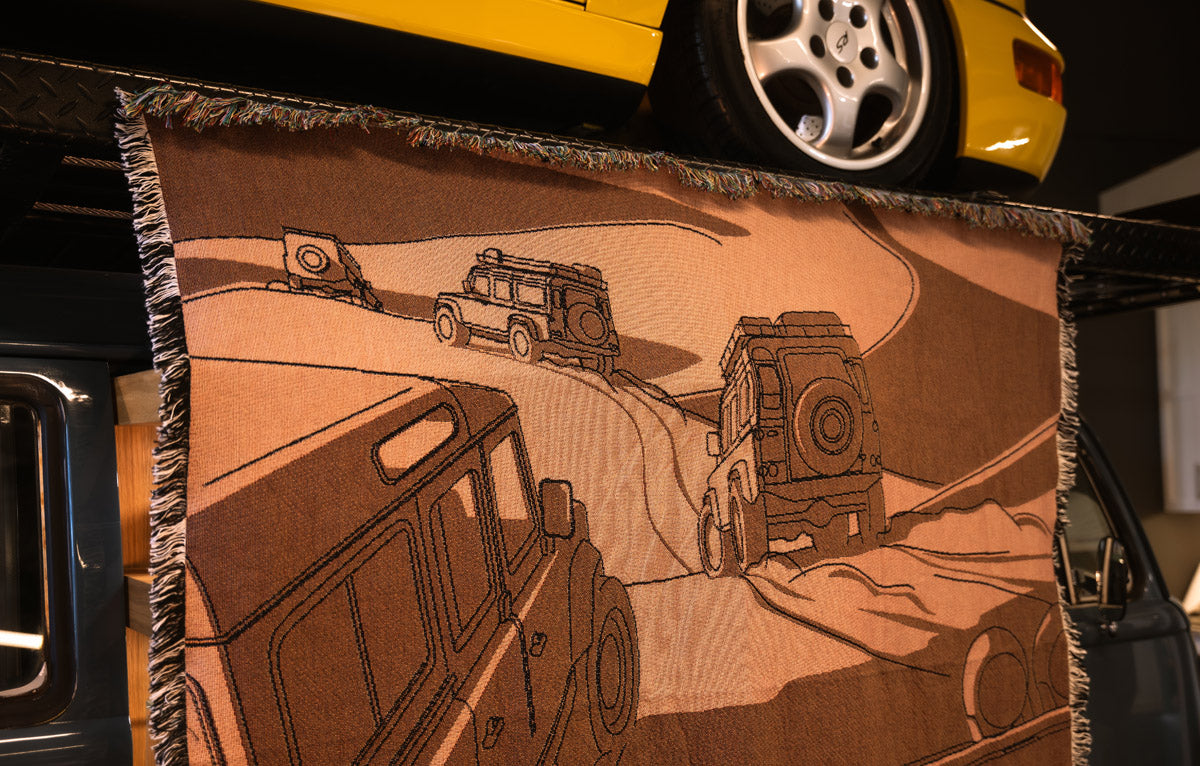 Jacquard Art Throw Ø2