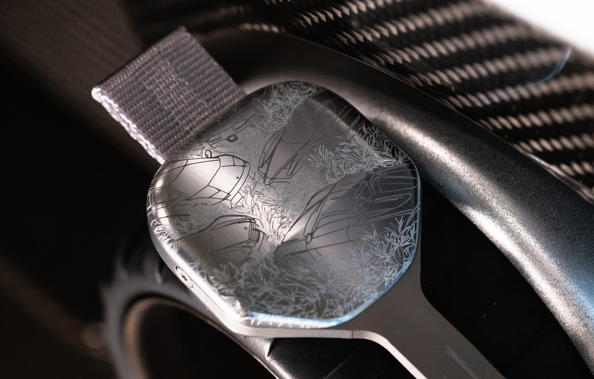 Art Ø1 Silver | Silver Core | Silver Jacquard