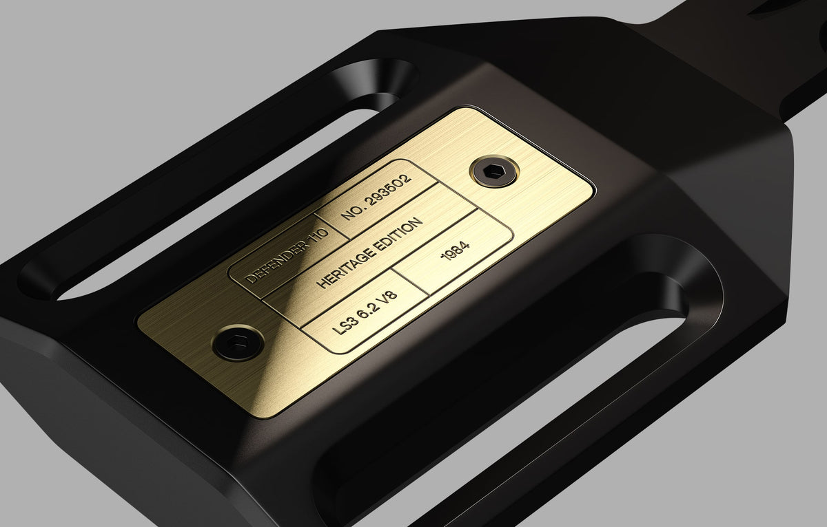 Black | Brass Plate